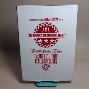 MAXX 1991 McDonald's Collector Series Nascar Pitstop Card Set Limited Edition‎